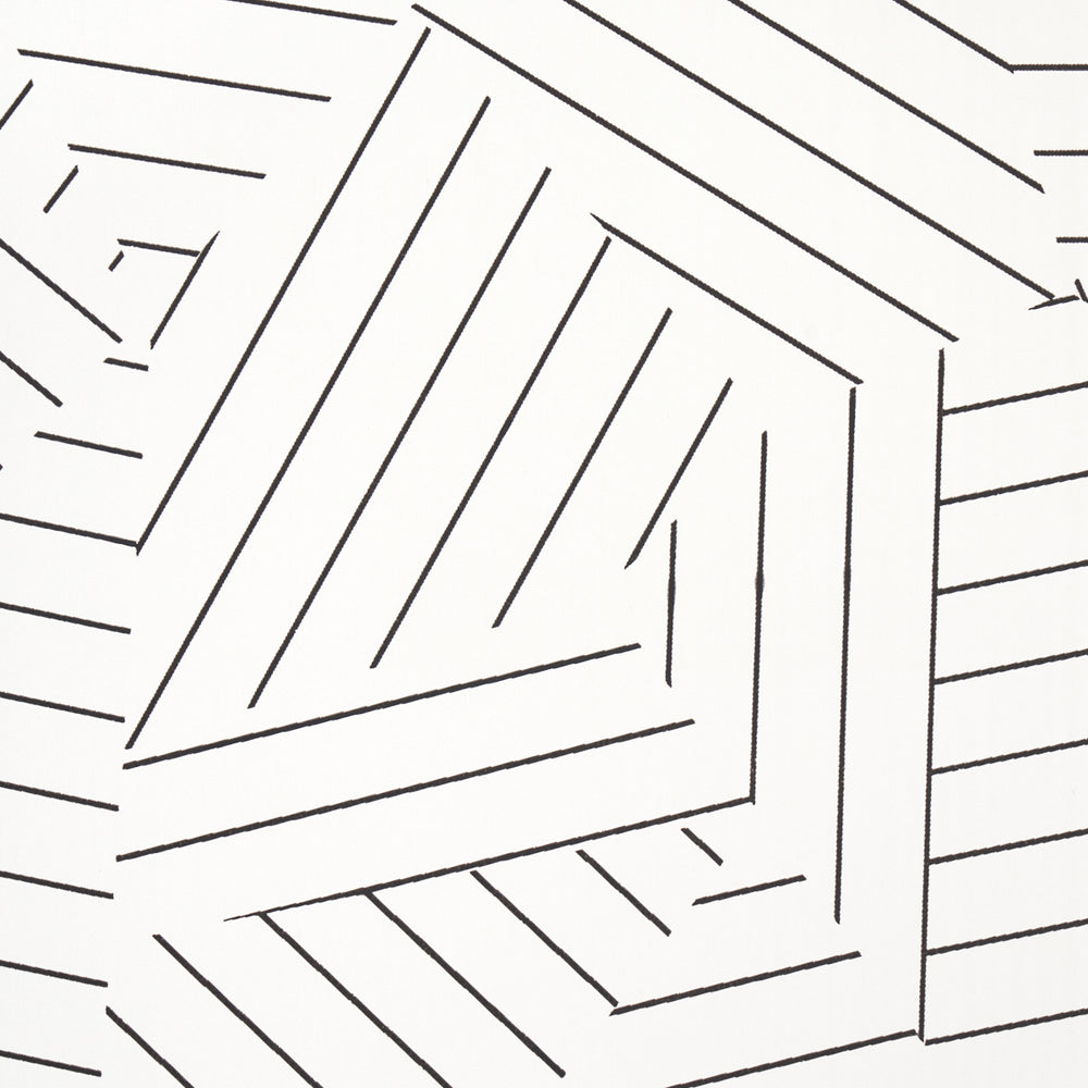 DECONSTRUCTED STRIPE | Black