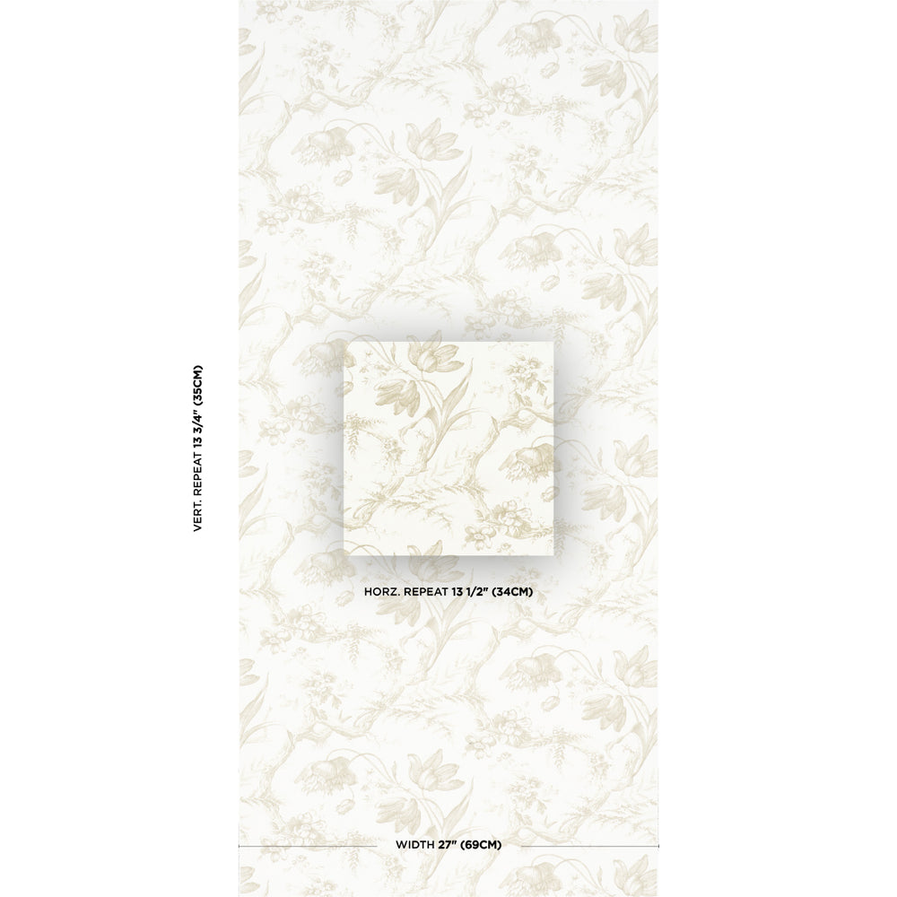 TOILE DE FLEURS | Birch