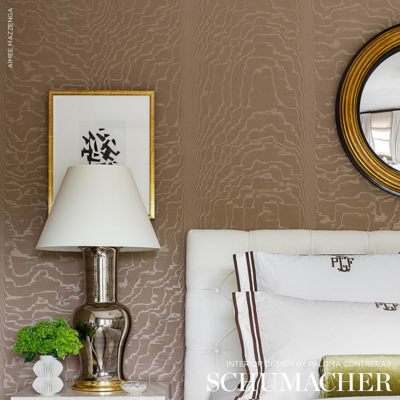 MOIRÉ WALLCOVERING | Fawn