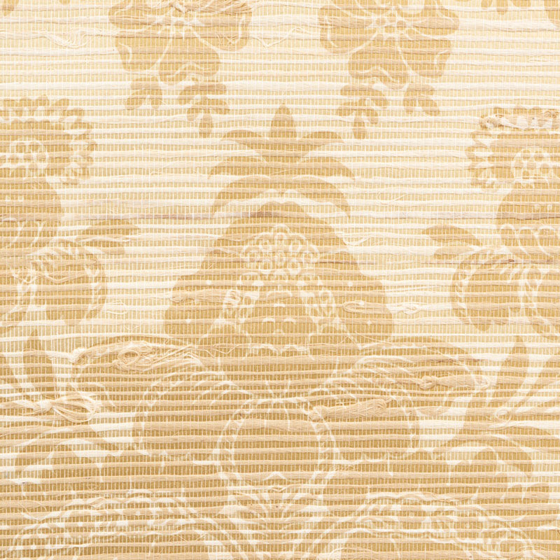 SIMONE DAMASK GRASSCLOTH | GOLD