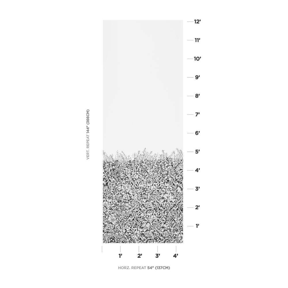 GREENERY GALORE VINYL PANEL | Black