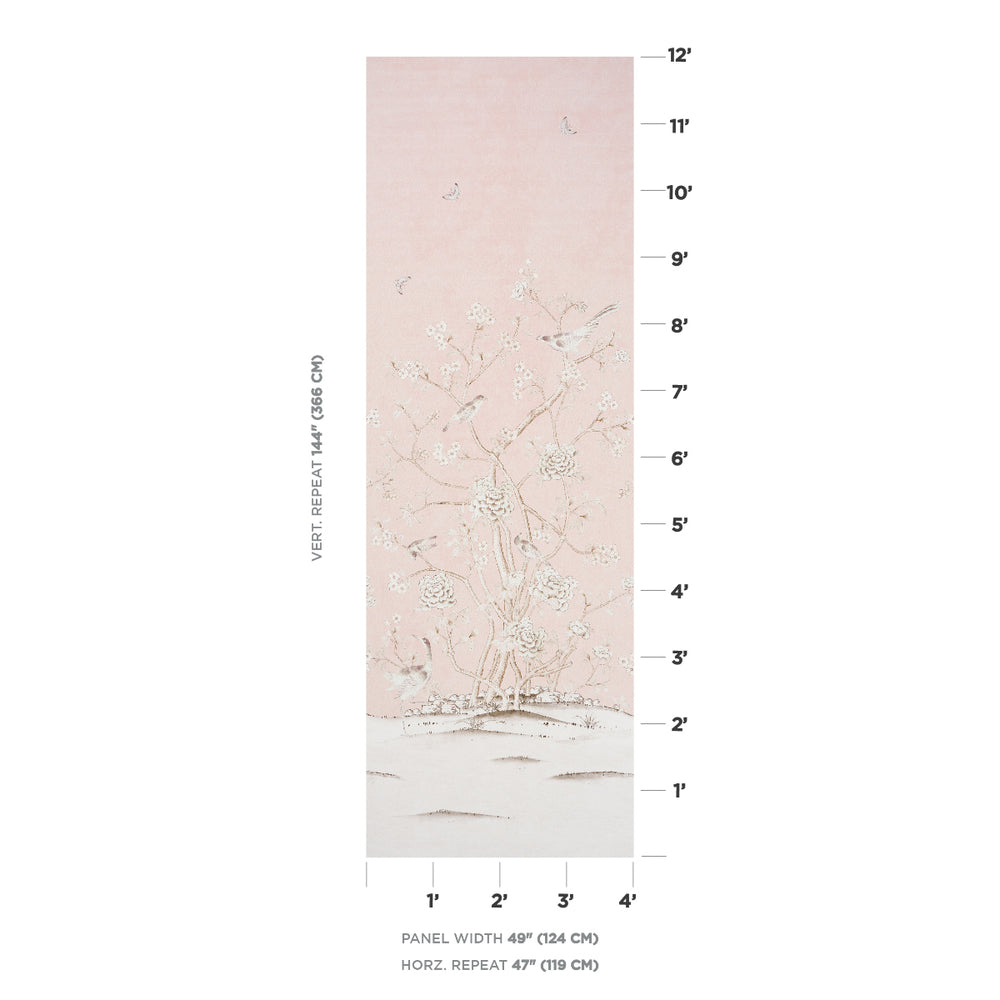 CHINOIS PALAIS VINYL PANEL | Blush