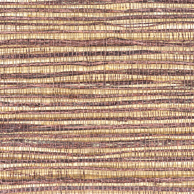 METALLIZED FLAX | Aubergine