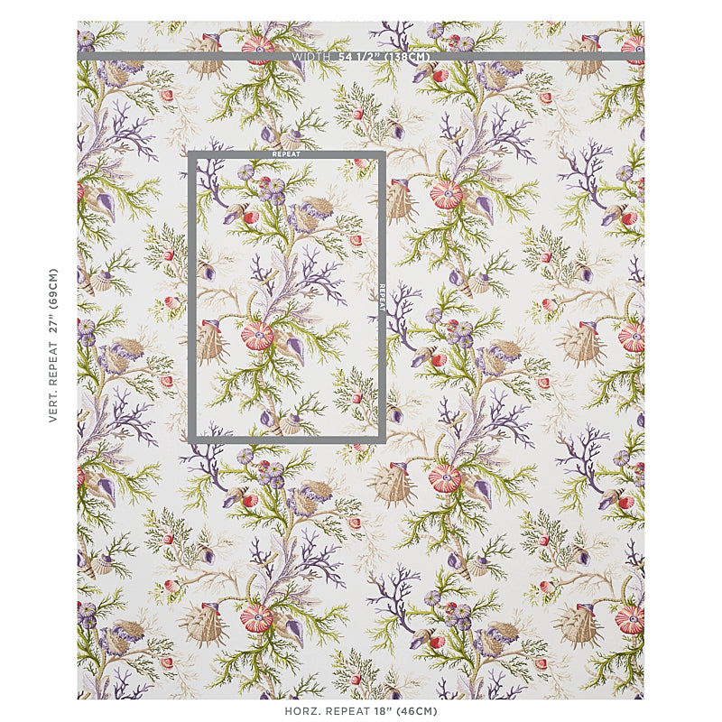 DEL TESORO | Purple & Coral