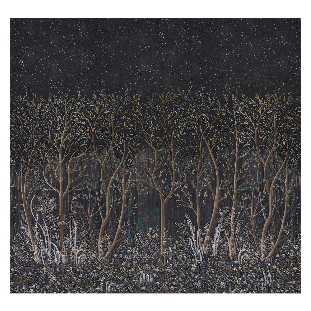 BRINDILLE GOLDEN ACCENTED PANEL SET | Carbon