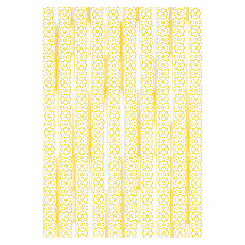 SUNDA HAND BLOCKED PRINT | YELLOW