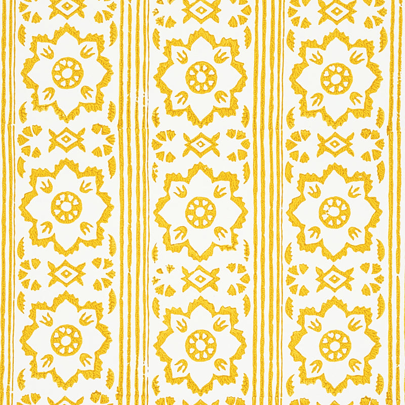 SUNDA HAND BLOCKED PRINT | YELLOW