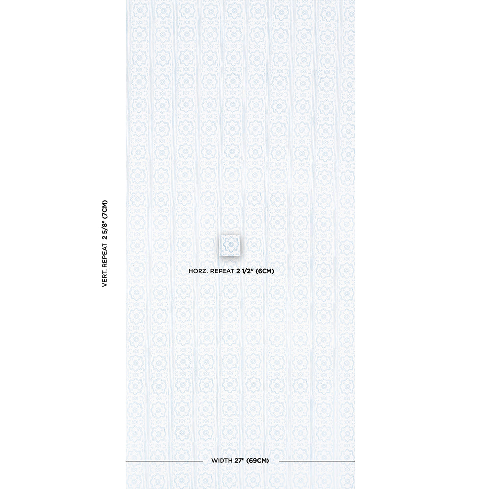 SUNDA HAND BLOCKED PRINT | Sky