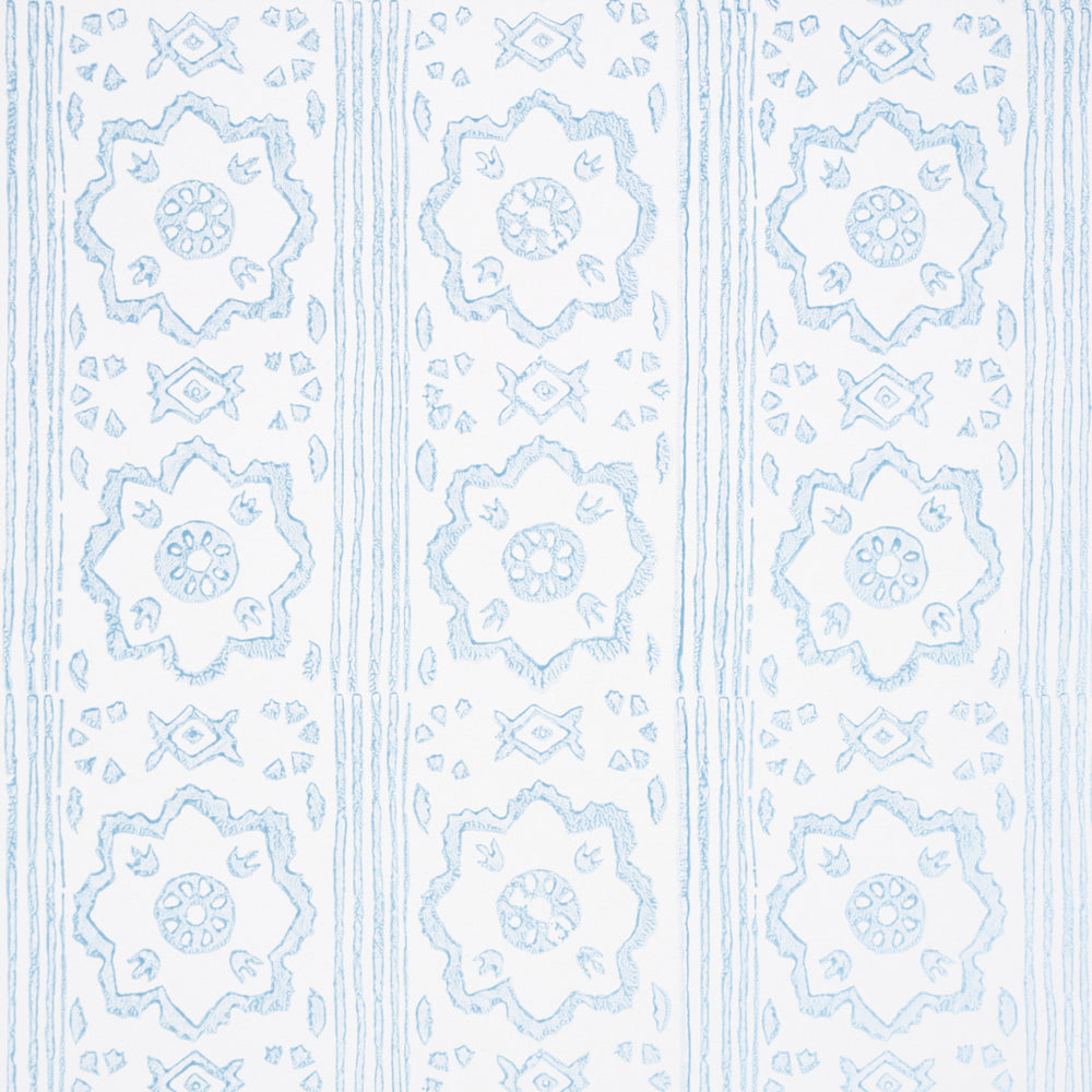 SUNDA HAND BLOCKED PRINT | Sky