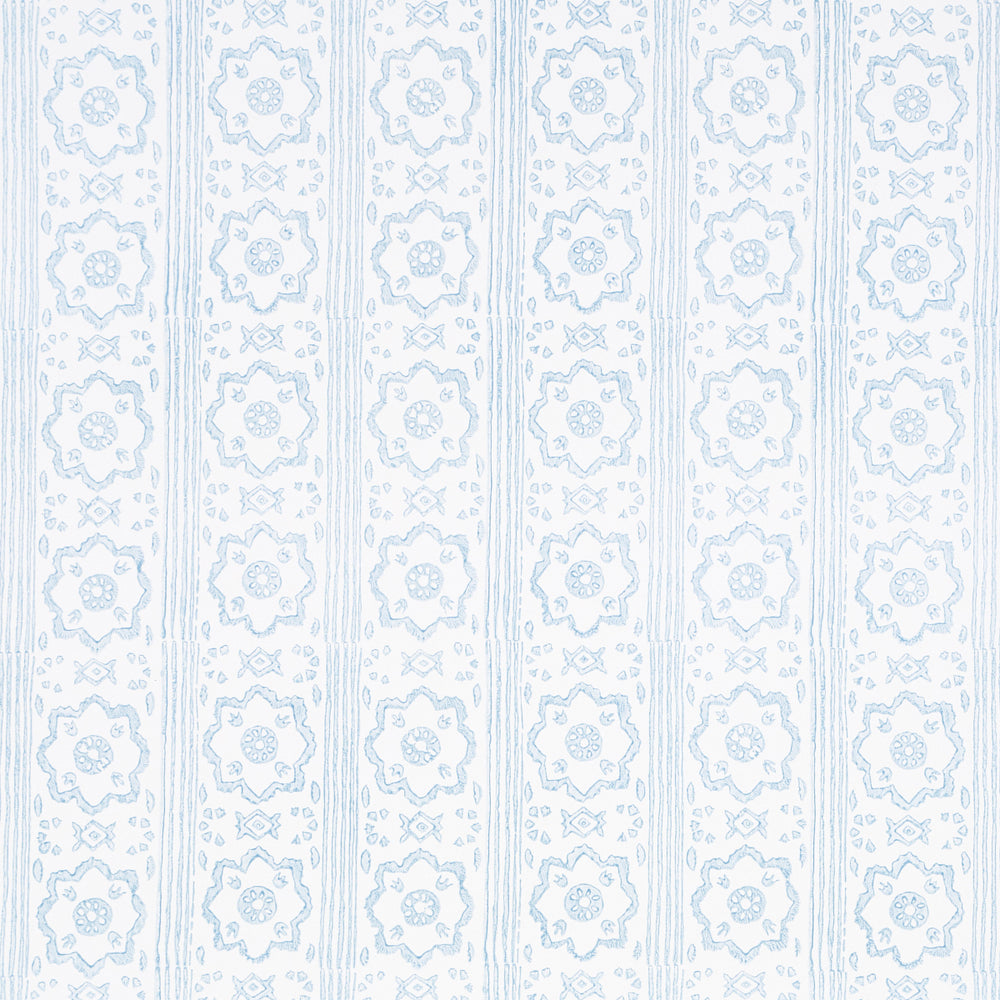 SUNDA HAND BLOCKED PRINT | Sky