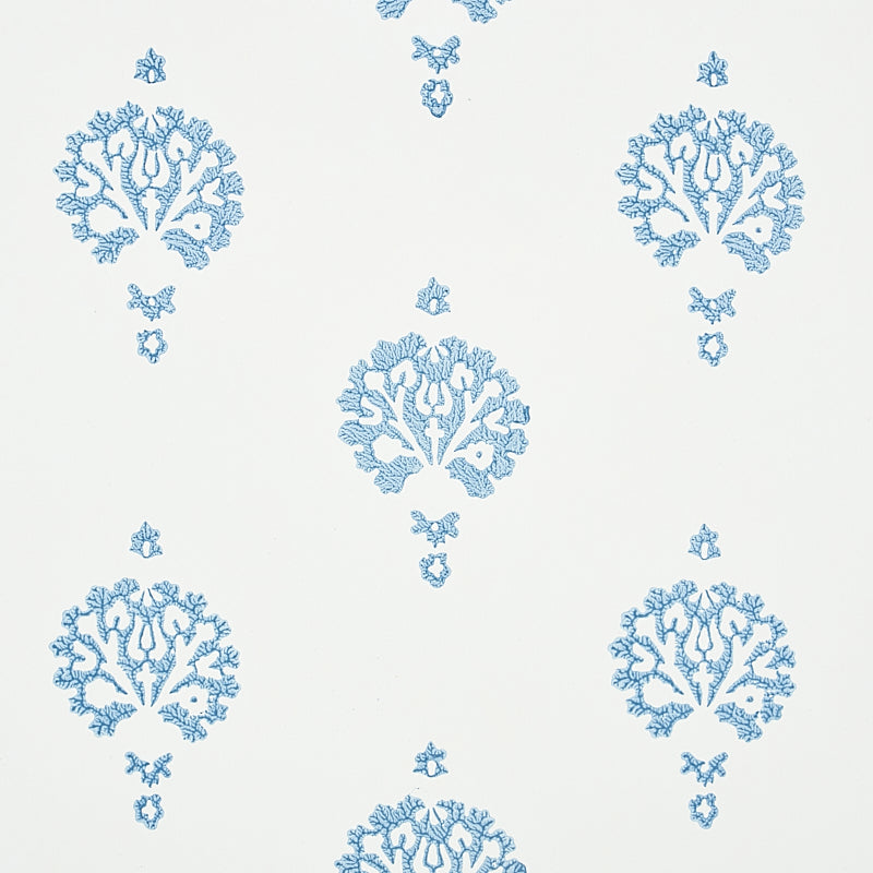 DAHLIA HAND BLOCKED PRINT | Blue