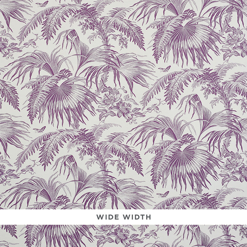 TOILE TROPIQUE | Purple