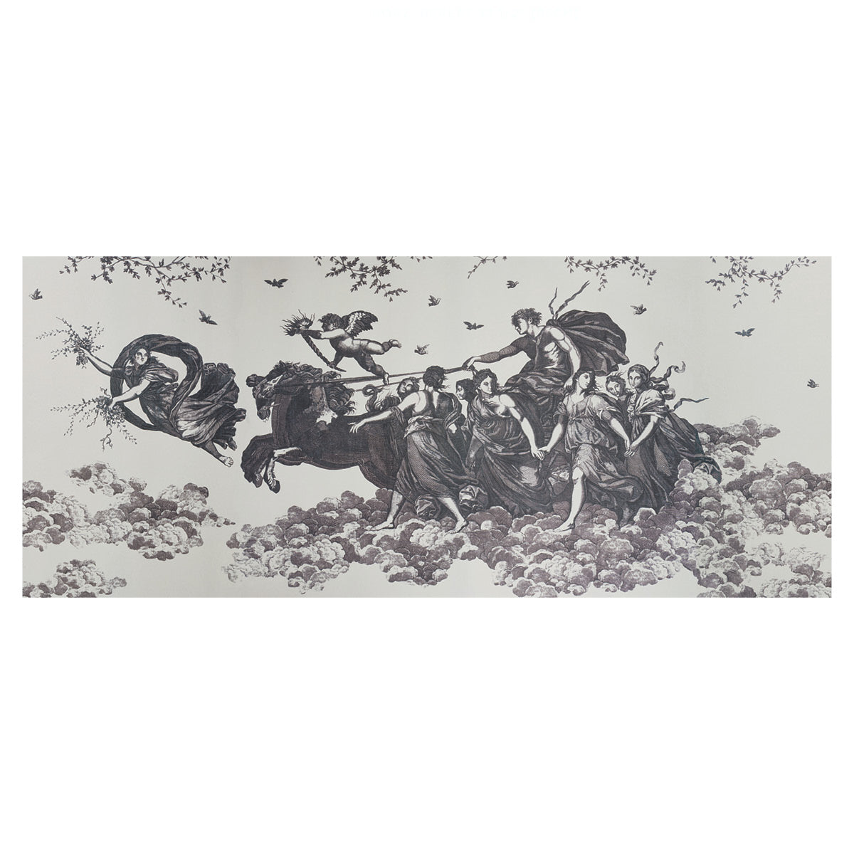 CHARIOT OF DAWN TOILE PANEL SET | BLACK