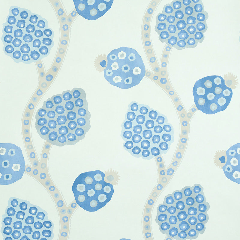 ANNABEL WARP PRINT | Blue