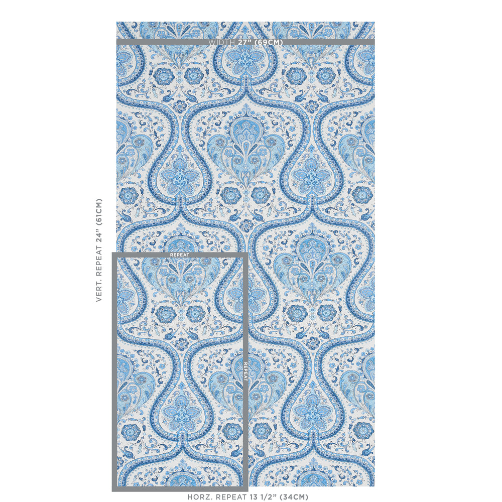 PAISLEY COURT | Blue