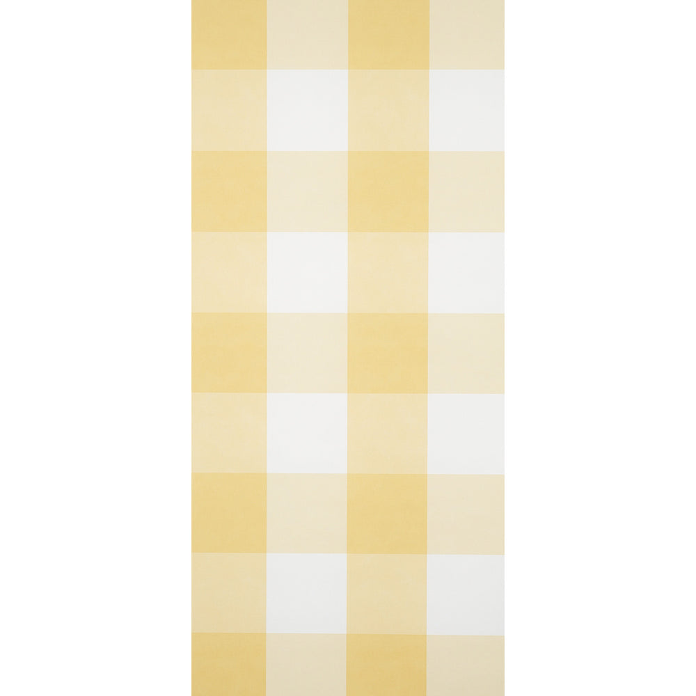 WILLA CHECK LARGE | Yellow