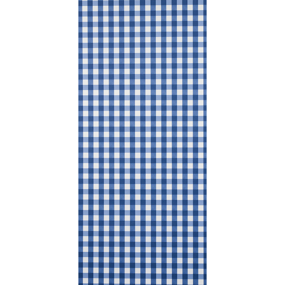 WILLA CHECK SMALL | Navy