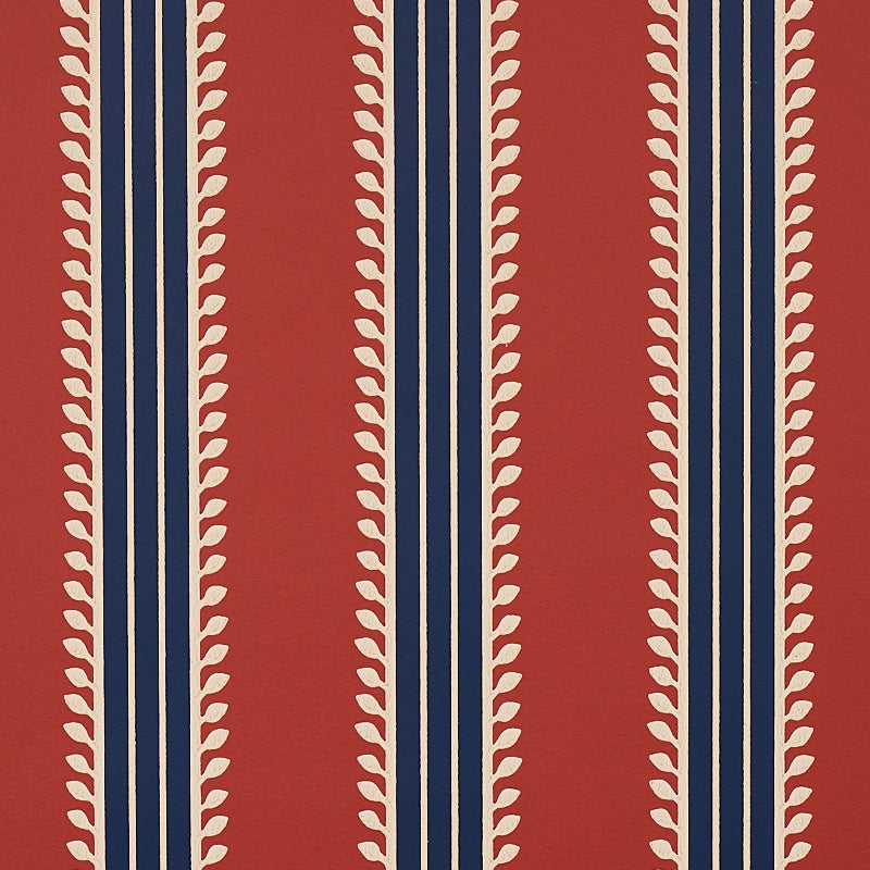 ETRUSCAN STRIPE | Red & Blue