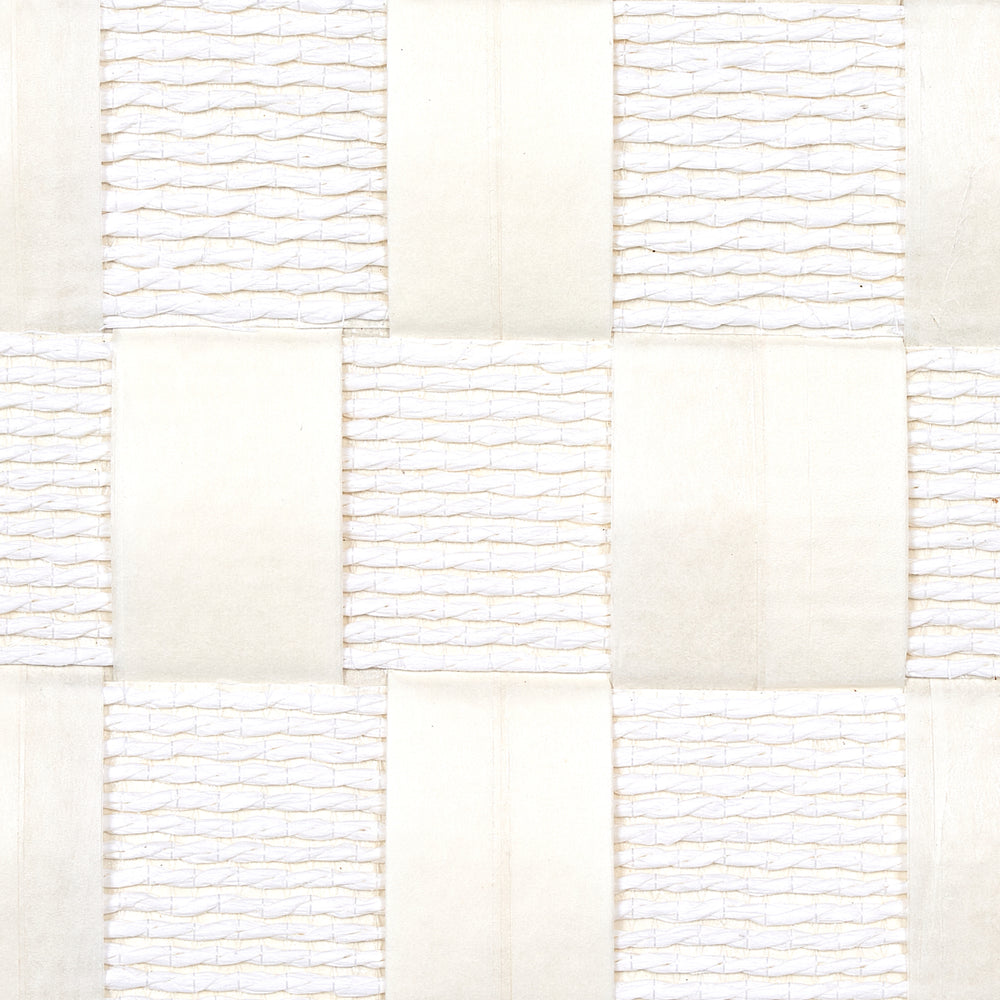 TEXTURED CHECK | White