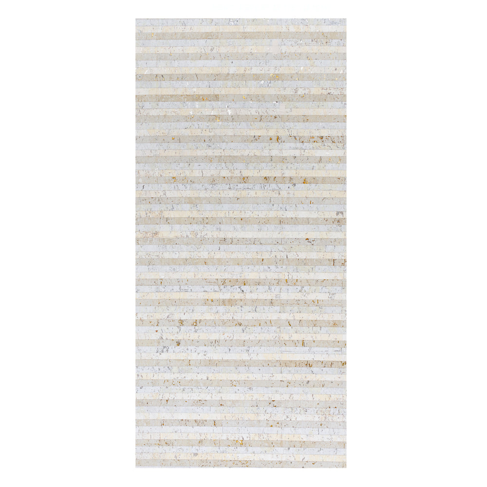 CORK STRIPE | White