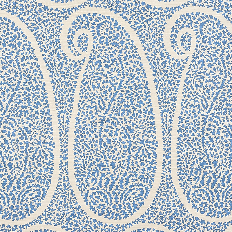 AMBALA PAISLEY SISAL | BRIGHT BLUE