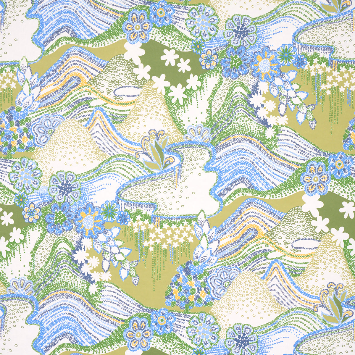 DAISY CHAIN | GREEN AND BLUE