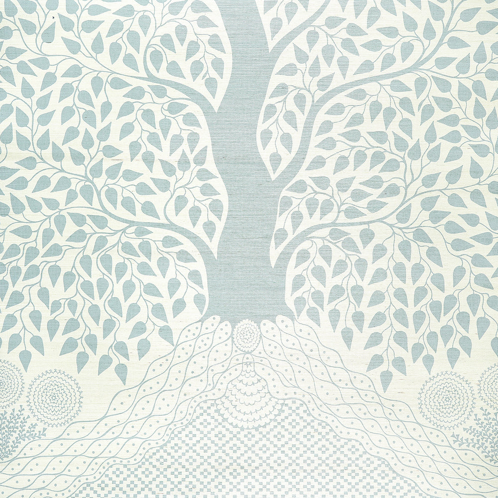 KAYON SISAL PANEL | Soft Blue