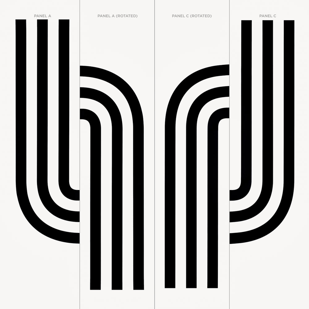 VIRGINIA PANEL A | Black