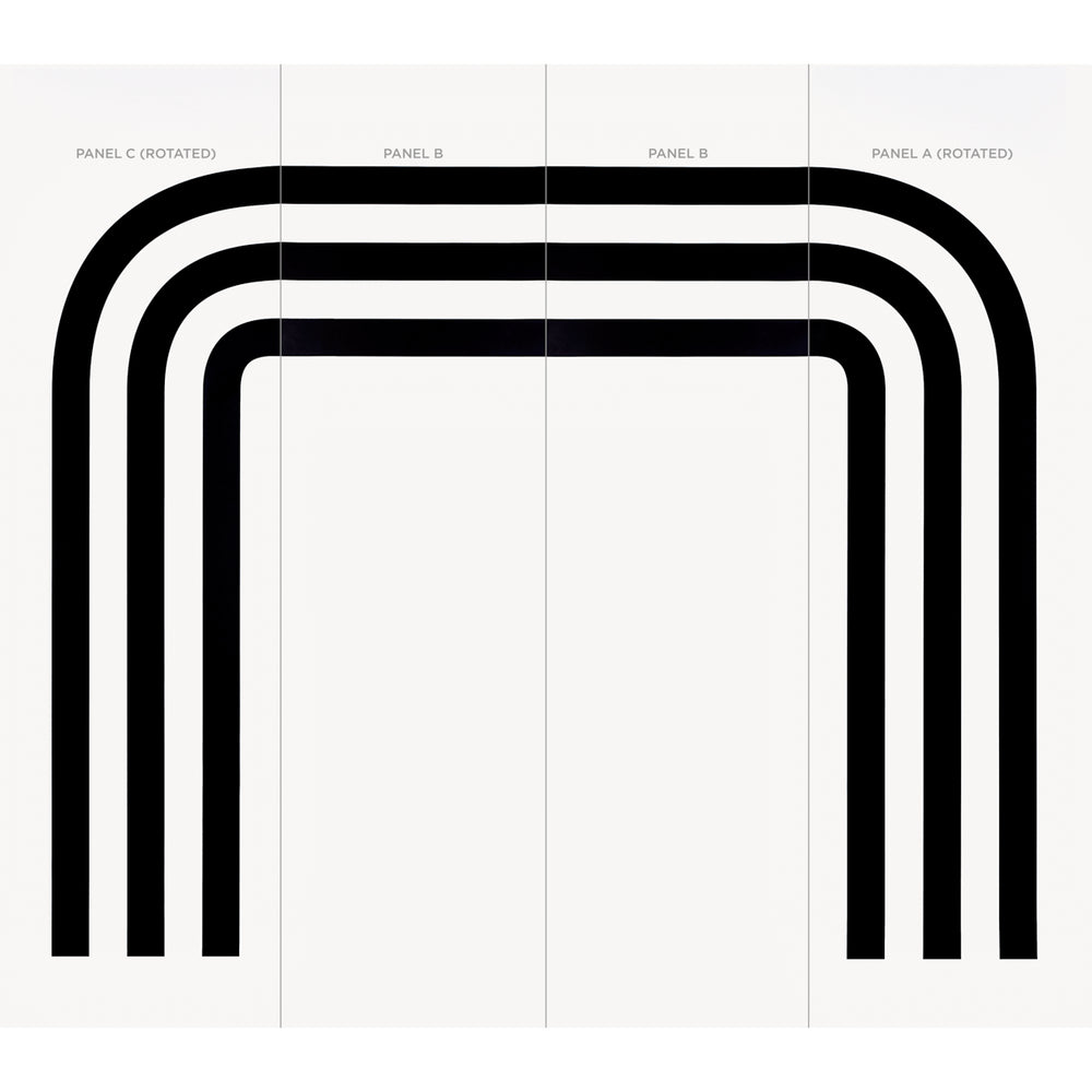 VIRGINIA PANEL B | Black