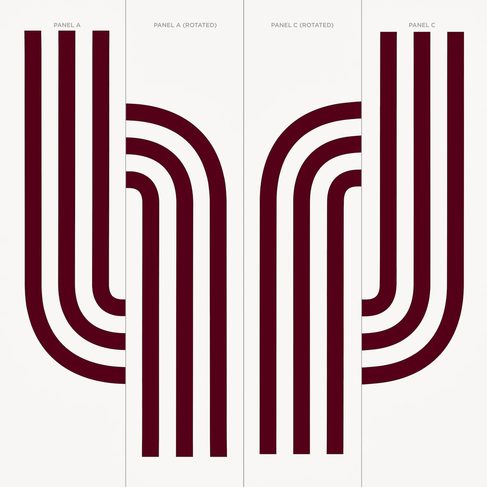 VIRGINIA PANEL B | Bordeaux