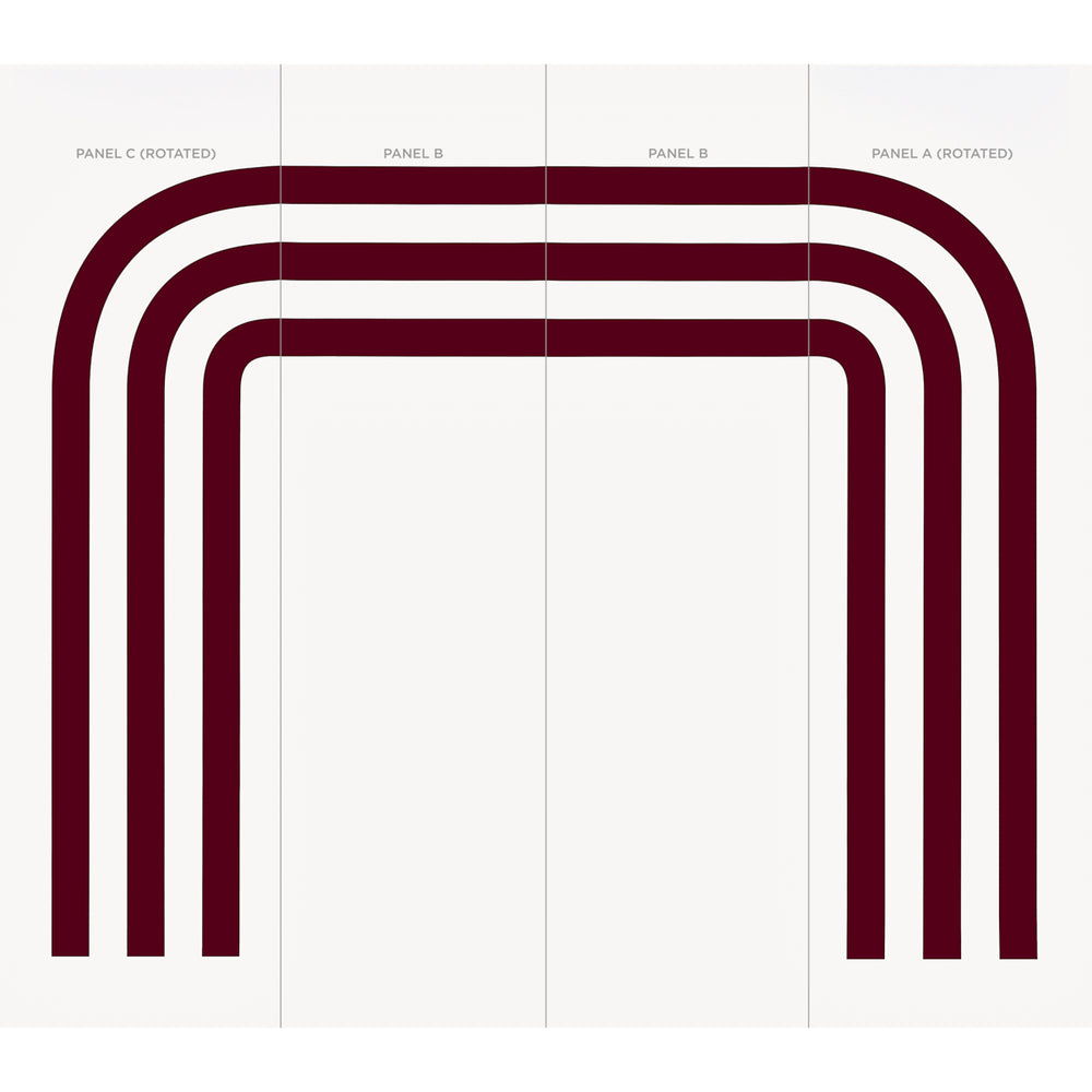 VIRGINIA PANEL B | Bordeaux