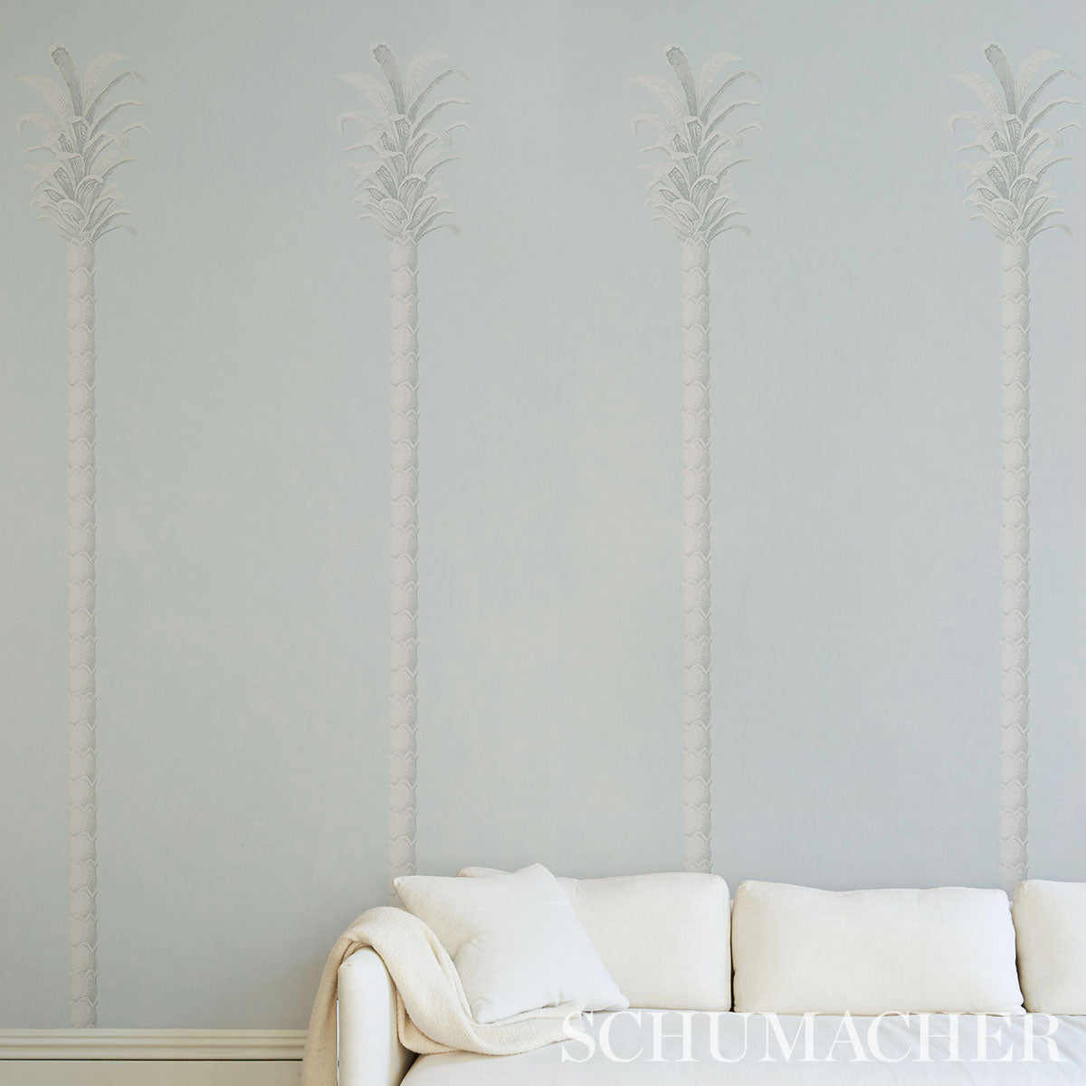 VILLA PALM PANEL | BLUE