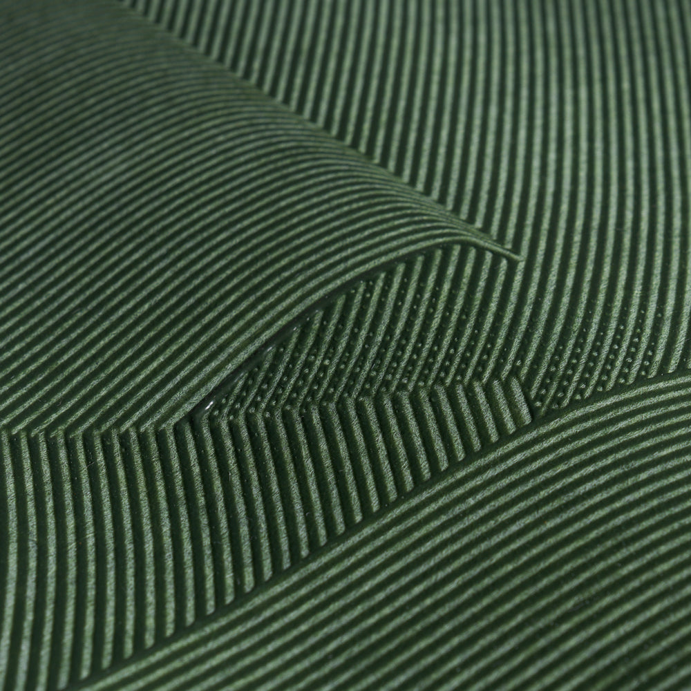 HAND COMBED PLASTER | Green Leaf