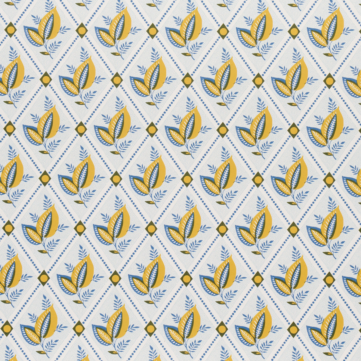 BASILE TRELLIS | YELLOW & BLUE