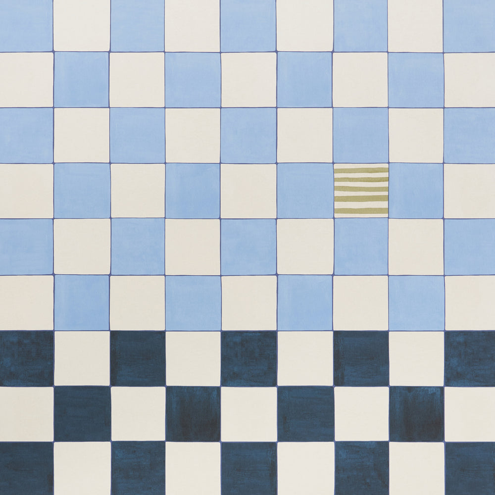 Gambit Panel | Sky & Deep Navy