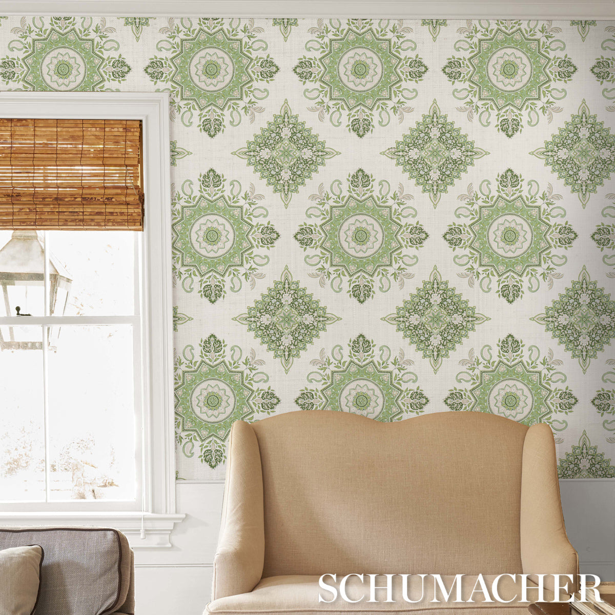 MONTECITO MEDALLION | LEAF GREEN