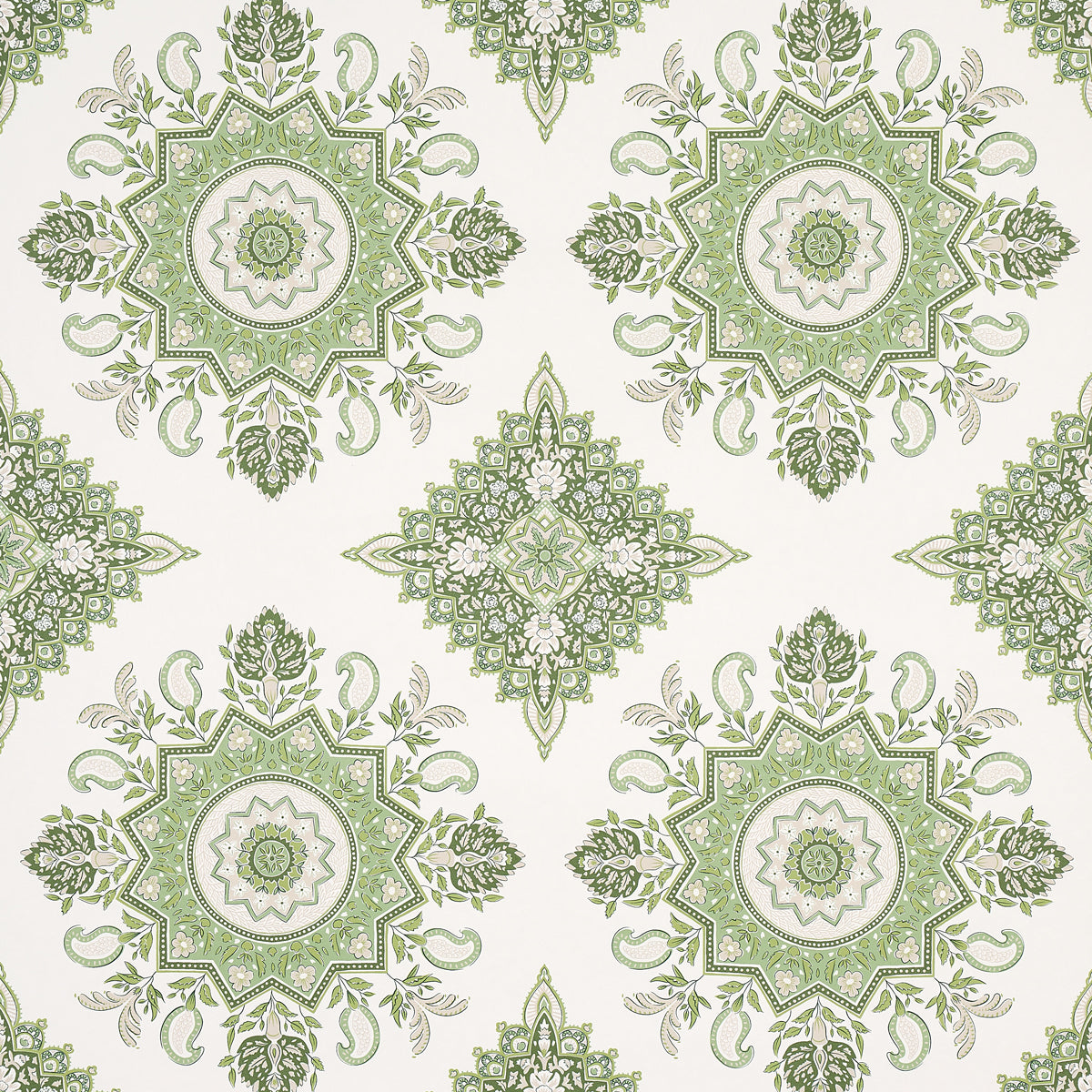 MONTECITO MEDALLION | LEAF GREEN