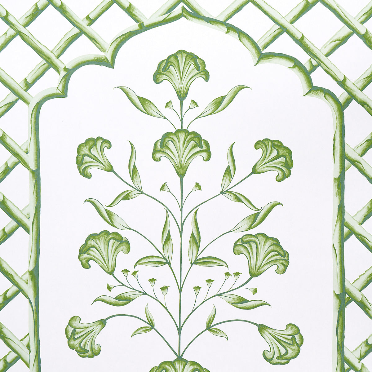 BAMBOO TRELLIS PANEL A | Green