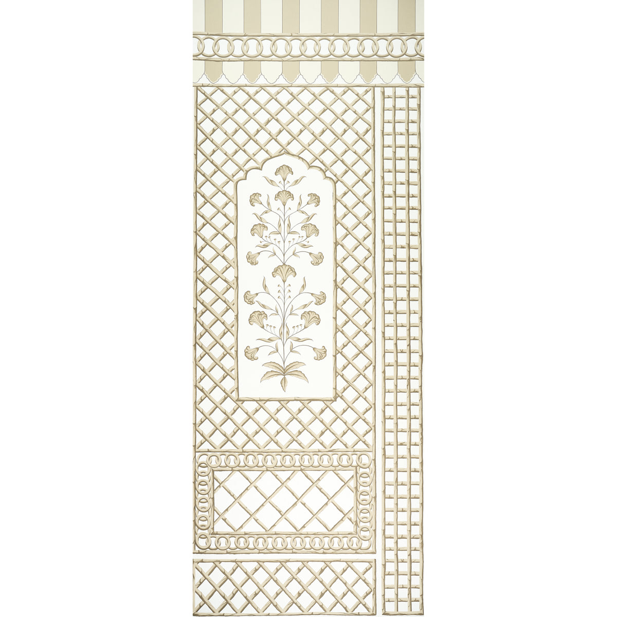 BAMBOO TRELLIS PANEL A | NEUTRAL