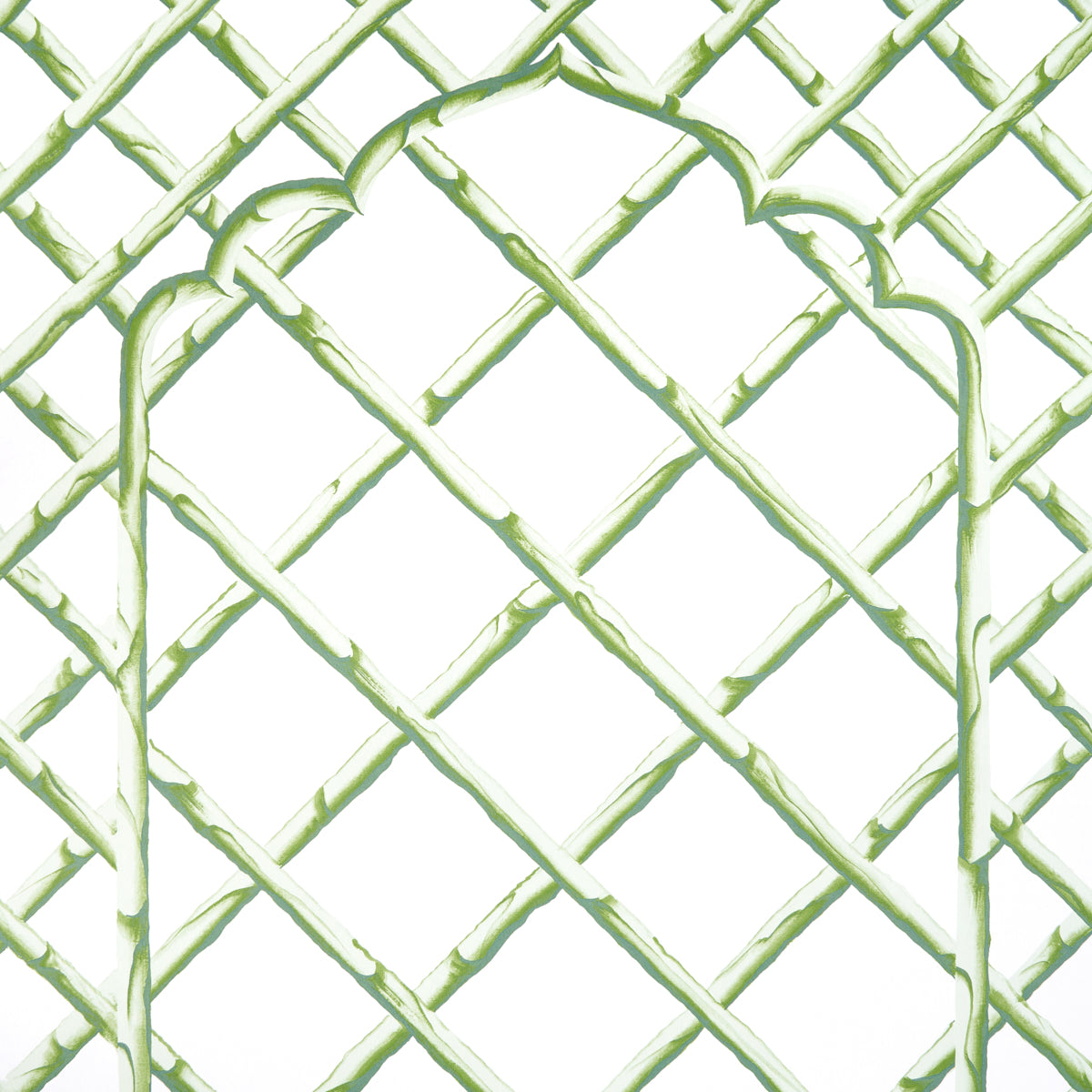 BAMBOO TRELLIS PANEL B | GREEN