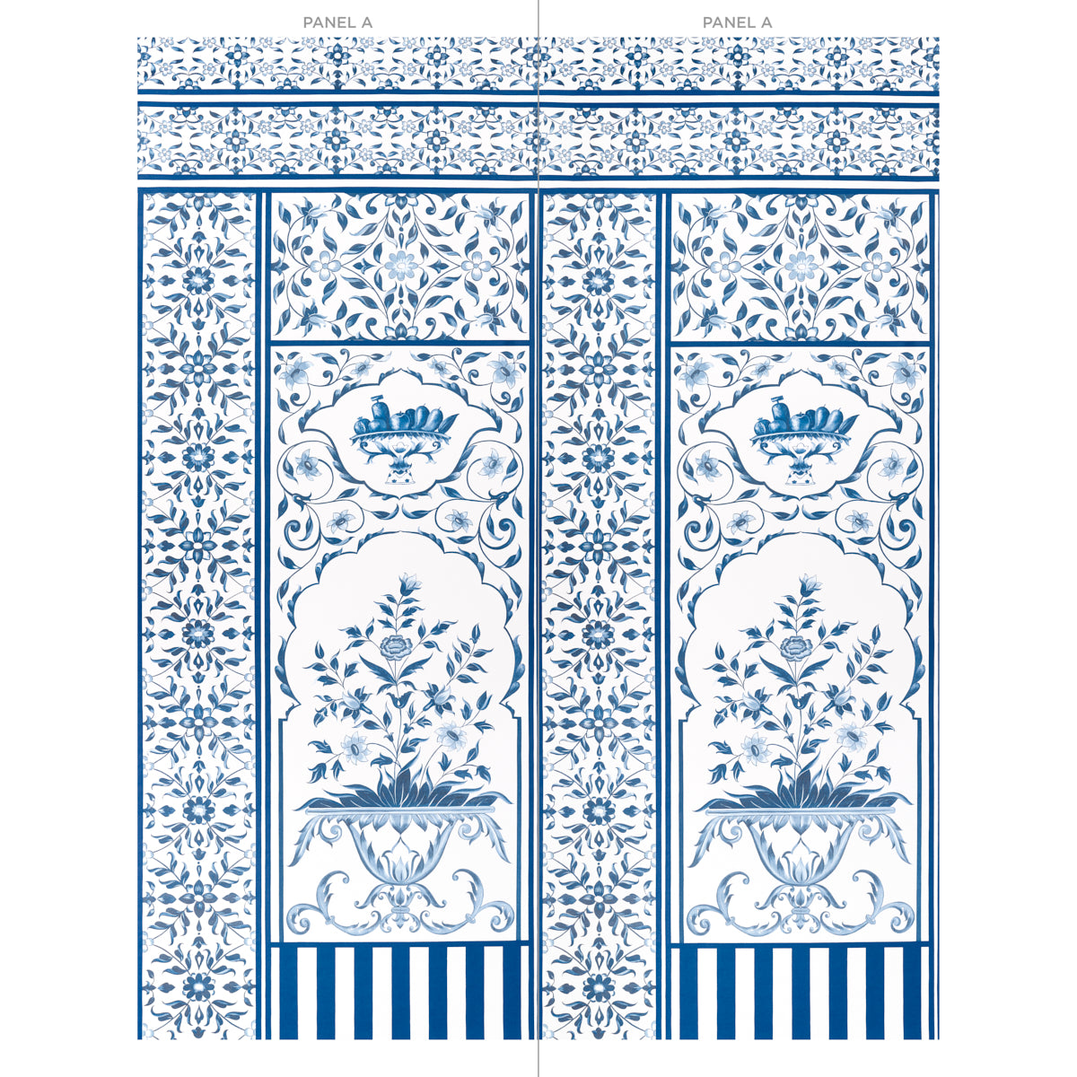 MUGHAL GARDEN PANEL A | Blue