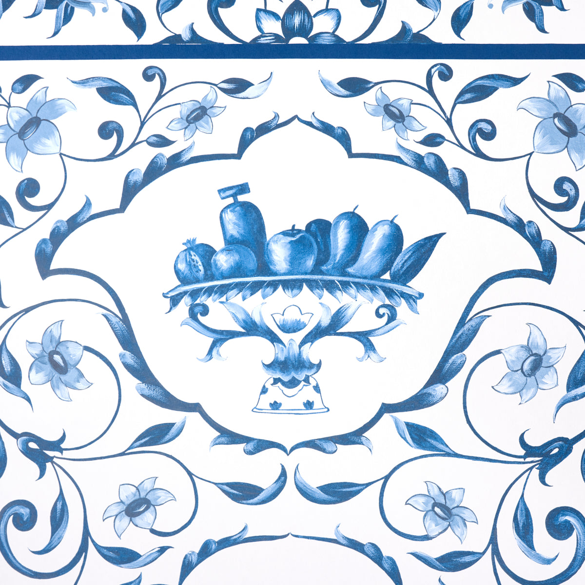 MUGHAL GARDEN PANEL A | Blue