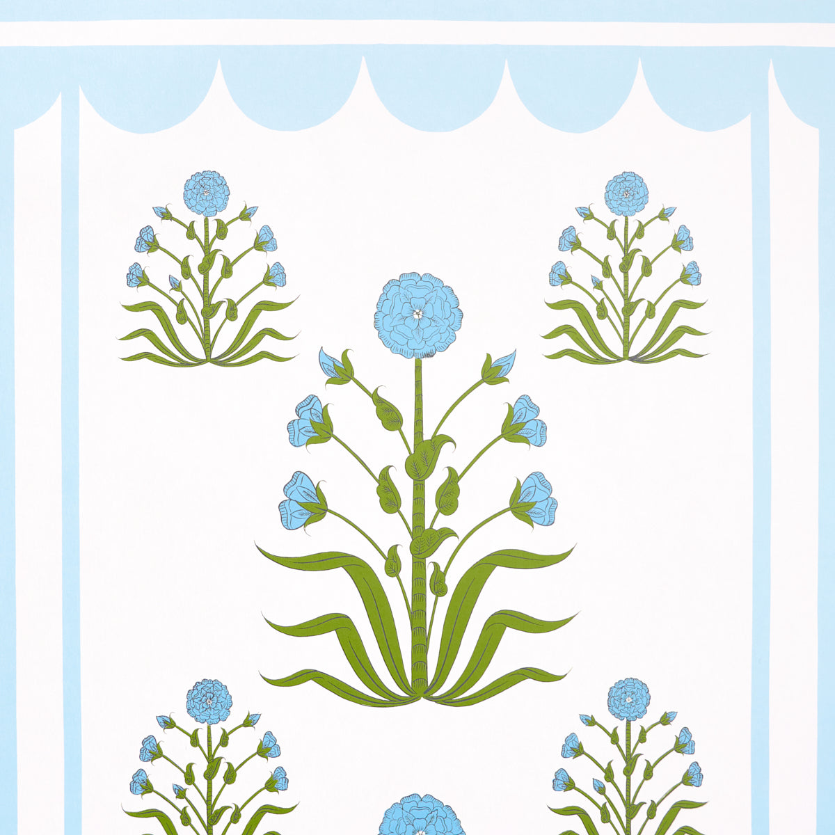 ROYAL POPPY PANEL B | BLUE