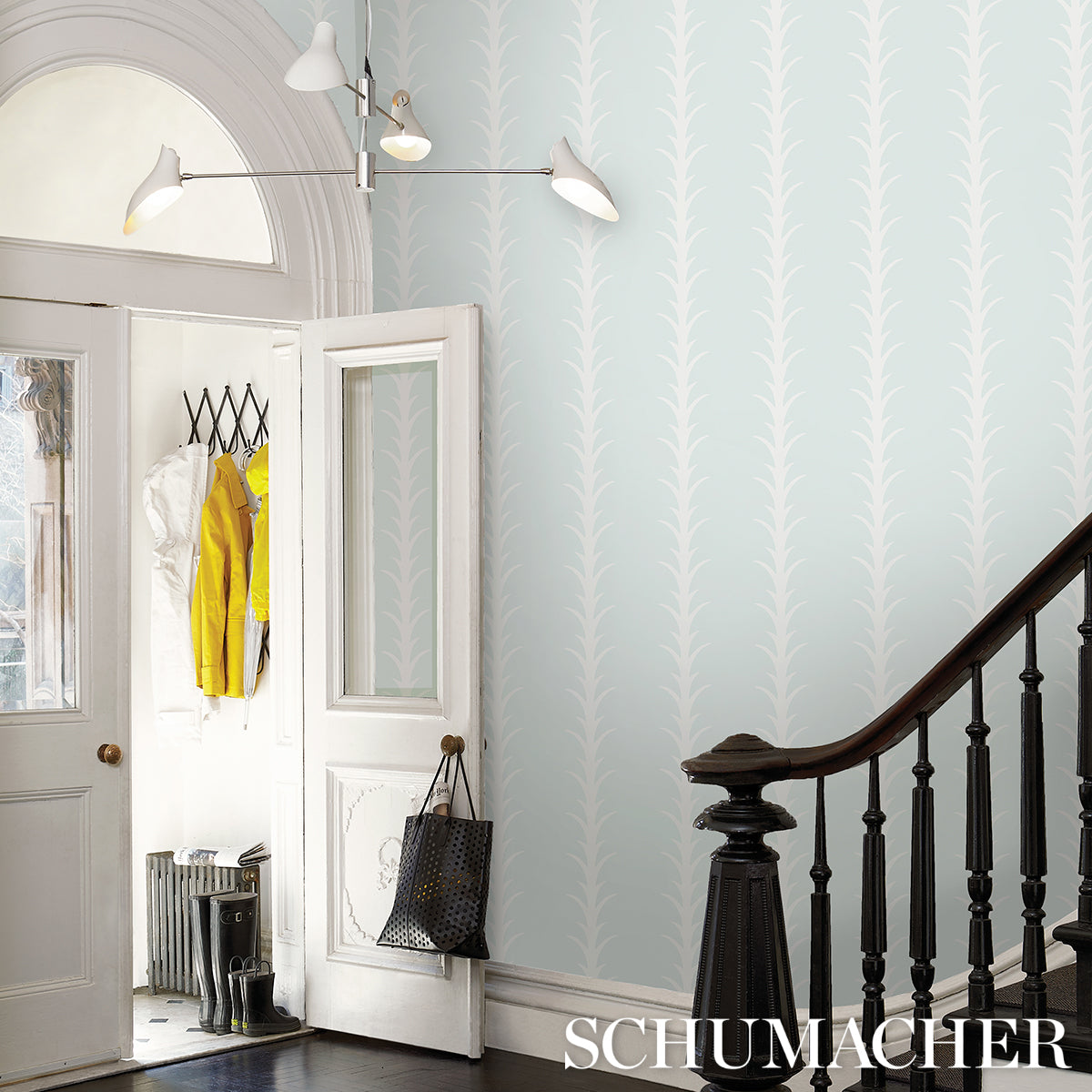 ACANTHUS STRIPE | Ivory On Mineral