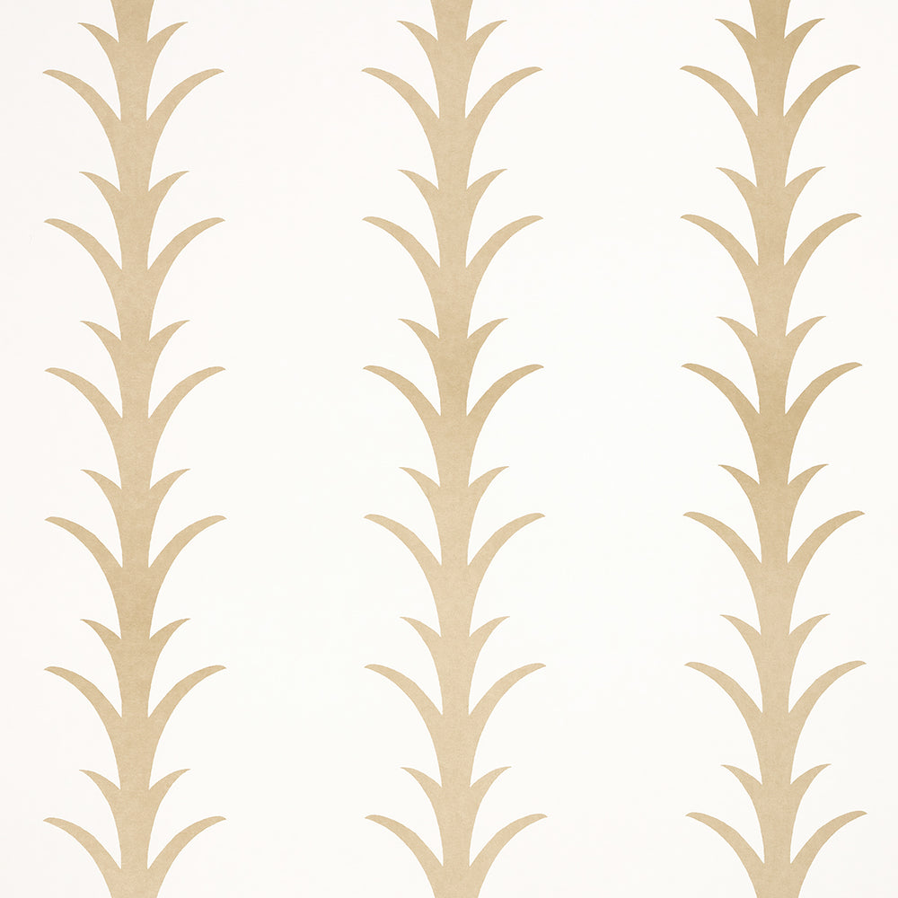 ACANTHUS STRIPE | Gold On Ivory