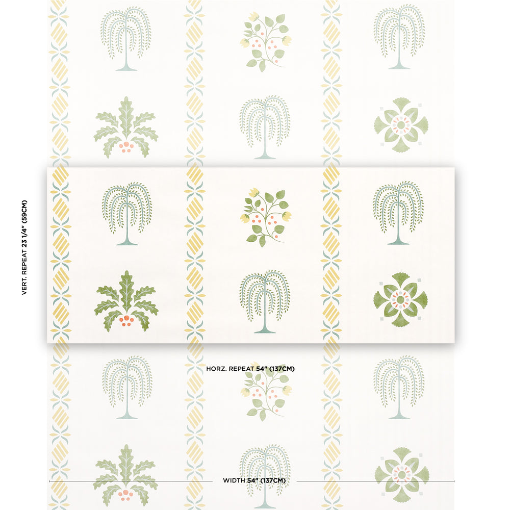 WILLARD HOUSE STENCIL | Green