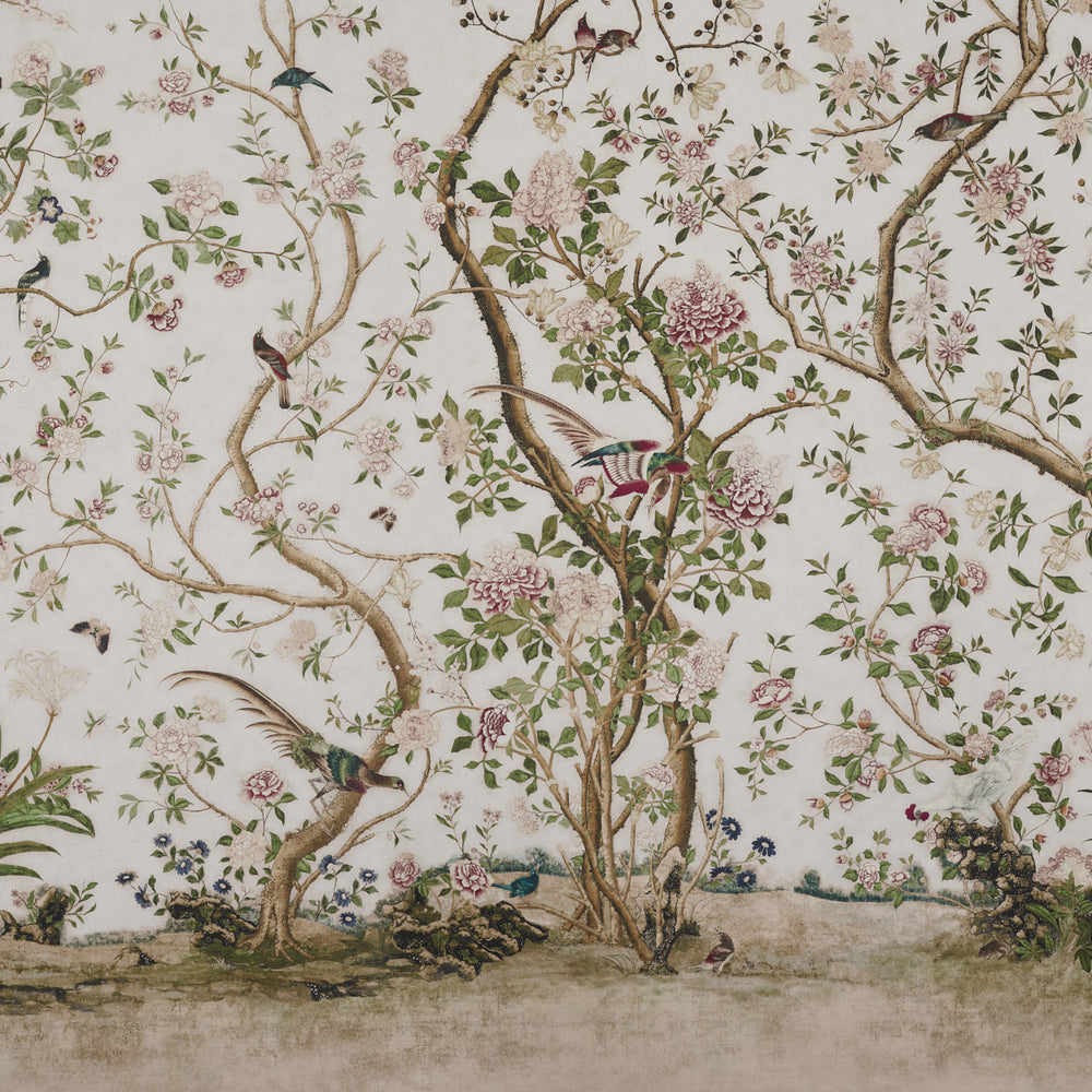 LES OISEAUX PANEL SET | Ivory