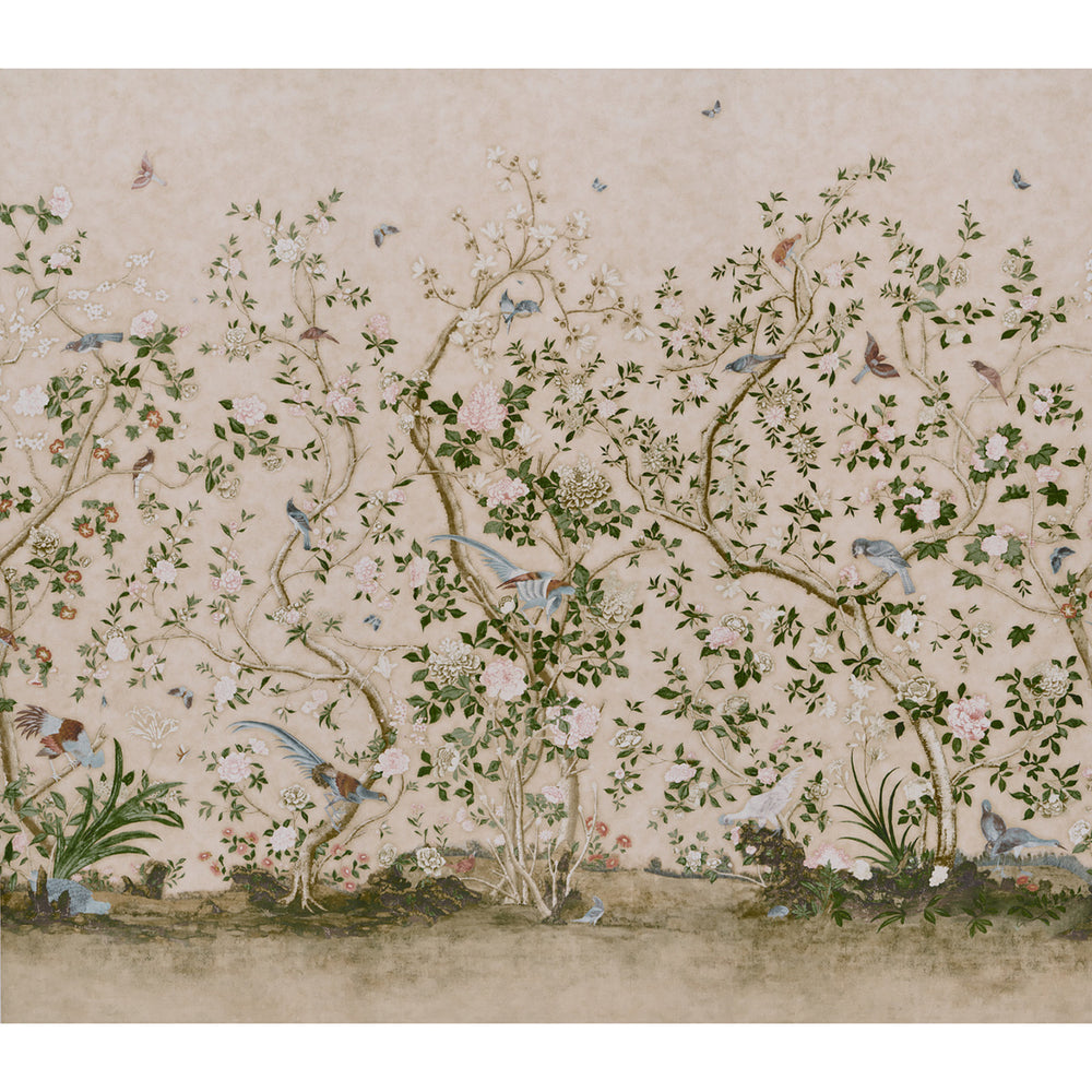 LES OISEAUX PANEL SET | Parchment