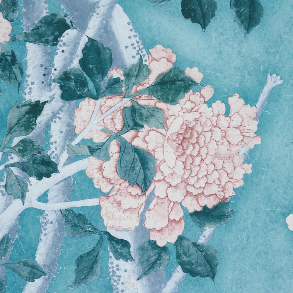 LES OISEAUX PANEL SET | Blue Turquoise