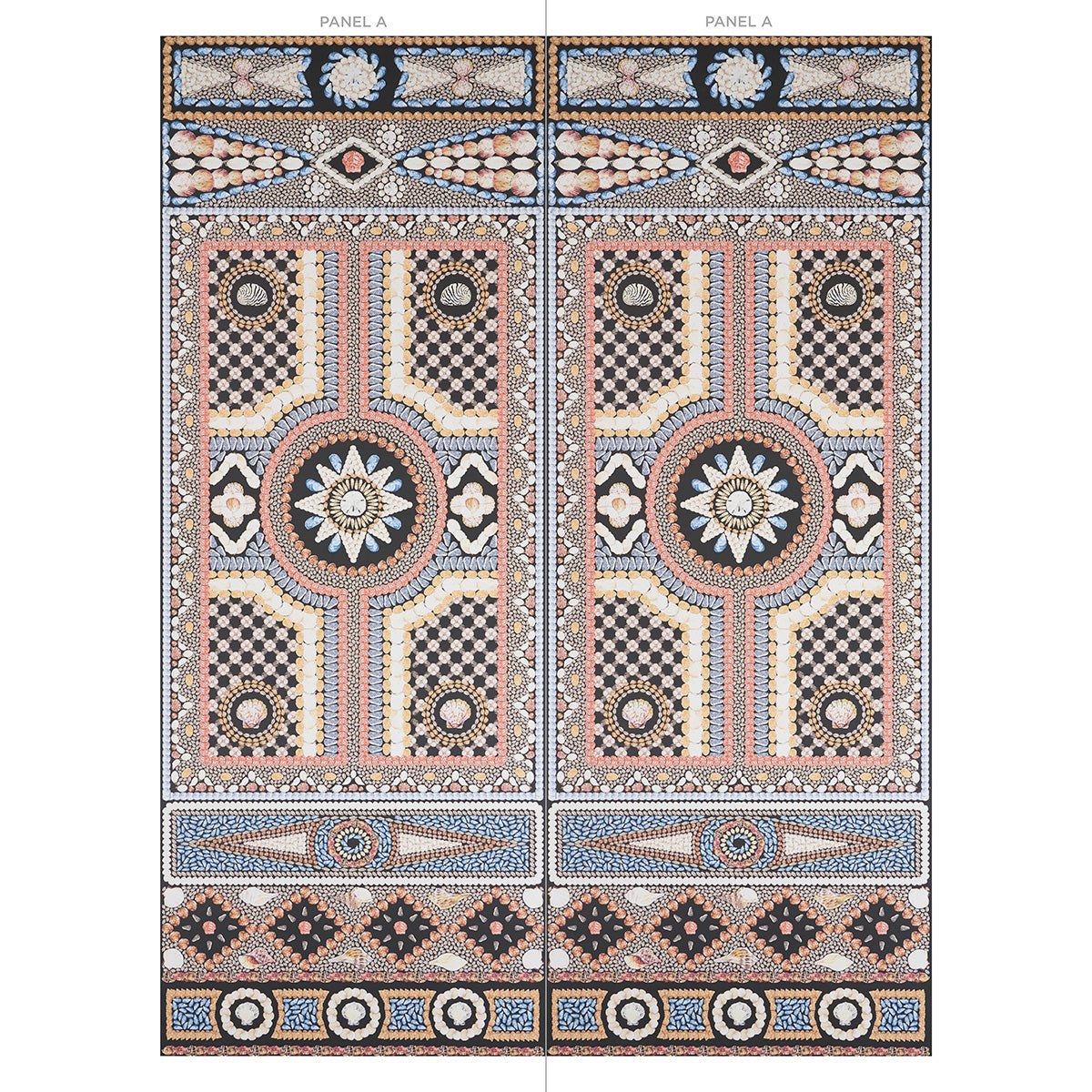 SHELL GROTTO PANEL A | Onyx Multi